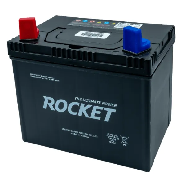 BATERIA ROCKET 42 AH 270CCA POSITIVO LADO IZQUIERDO ( + - )